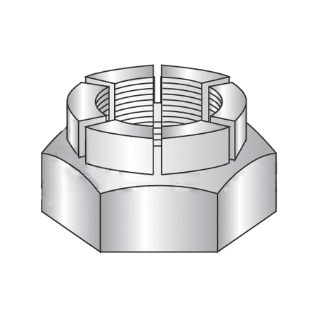 

5/8-18 Thin Height Flex Locknuts / Steel / Cadmium (Quantity: 50 pcs)