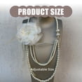 thumbnail image 5 of Sophisticated Multilayer Imitation Pearls Necklace for The Modern Woman, 5 of 11