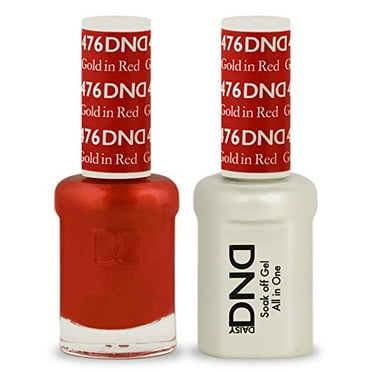 DND Nail Polish Gel & Matching Lacquer Set (637 - Lucky Red) - Walmart.com