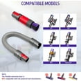 thumbnail image 2 of Cepillo para Quitar el Polvo y Manguera de Extensión Flexible Compatible con Dy*son V7/ V8/ V10/ V11/ V15 Aspiradora de Cerdas Suaves Autolimpiante, Accesorios de Aspiradora Inalámbricos con Bloqu..., 2 of 6