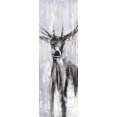 thumbnail image 3 of Cerf Abstrait d'Hiver - Toile 16"x48 Pouces - Impression sur Demande, 3 of 5