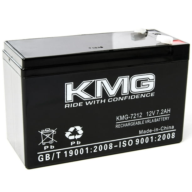 KMG Batterie de Remplacement 12 Volts 7.2Ah Compatible avec Gs Portalac PE4512A