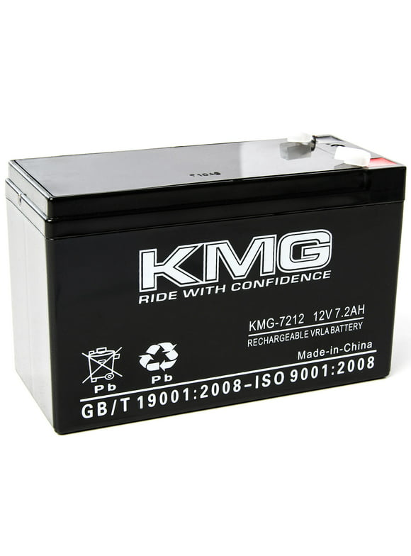 KMG 12 Volts 7.2Ah Replacement Battery Compatible with Interstate Batteries ASLA0124