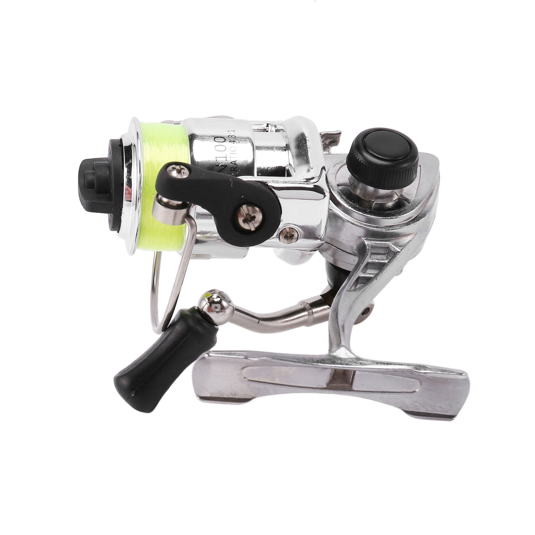 MINI100 Post-Loading Spinning Wheel Fishing Reels 4.3:1