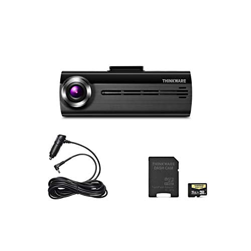 Thinkware F200 Full HD 1080P Dash Cam with Built-in WiFi, 16GB MicroSD Card included