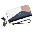 thumbnail image 1 of Cartera de mujer Zulema Embrague de Cuero con Borla Negro, 1 of 6