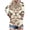 Beige, variant on Women's Color Block Print Aztec Hoodie Pullover Tops Western Hooded Sweatshirt for Fall Winter