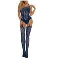 thumbnail image 2 of uublik Lingerie Set for Women Sexy Naughty Babydoll Bodysuit Plus Size Lace Sexy Naughty, 2 of 4