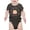 Charcoal, variant on Cute Baby Hamster Face Bodysuit Infant -Image by Shutterstock, Newborn