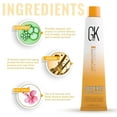 thumbnail image 6 of GK HAIR Global Keratin Semi Permanent Hair Cream Color with 87+ Shades (3.4 Fl Oz/100ml) Nourishing & Cleansing Colors for Styling High Performance Long Lasting Natural Toner Hair Dye Tubes - Unisex, 6 of 9