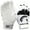 Black/White, variant on Guardian Baseball 5150 Batting Gloves Leather Flexfit - Youth - 2 Pieces