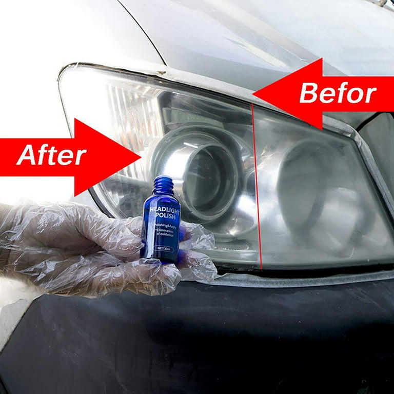 1/2PCS/Set Powerful Advance Car Headlight Repair Polish Keep Clear