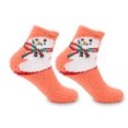 thumbnail image 5 of Yoyauz Loose Christmas plush socks for adult women and men as gifts, fluffy holiday winter socks for both men and women, 5 of 6