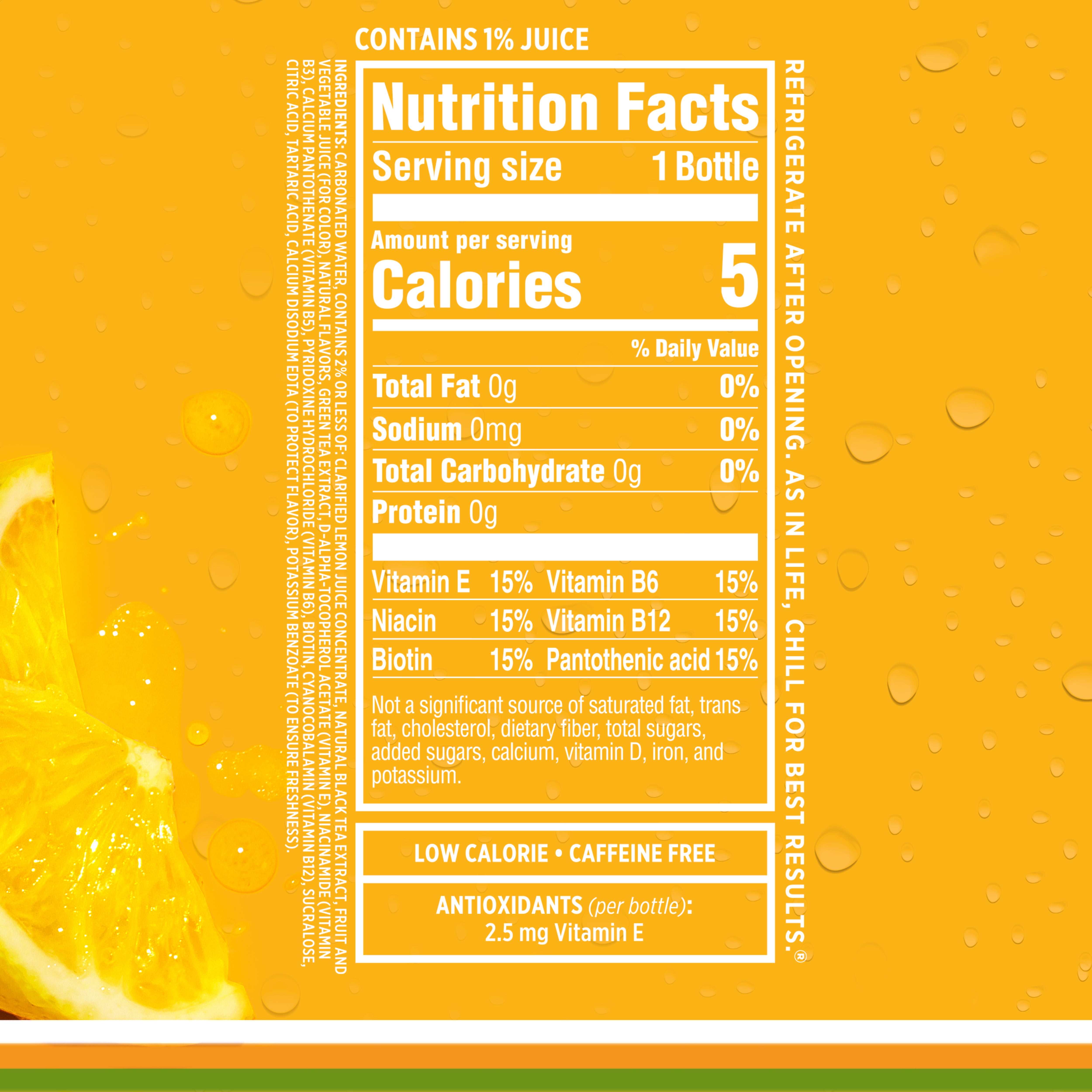Sparkling Ice Tea Lemonade