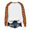 thumbnail image 4 of Halloween Sweatshirt for Women Non Spooky Season Cute Halloween Printed Long Sleeve Crewneck Pullovers, 4 of 4