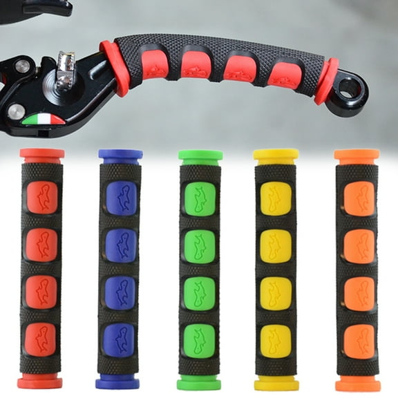 Soumake Soft Anti-Slip Brake Handle Silicone Sleeve Motorcycle Bicycle Protection Cover Practical