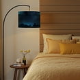 thumbnail image 6 of 2pcs Set Drum Lampshades (13"x 13"x 10"), Night sky landscape Fabric Lamp Shades, Large Replacement Shades for Table, Floor, and Pendant Lamps, Simple Assembly Needed., 6 of 8