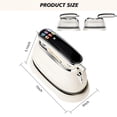 thumbnail image 3 of Steamer for Clothes, 2 in 1 Garment Steamer Iron, 6-Level Clothes Steamer, LED Display Clothes Steamer Handheld, 3 of 9