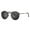 Black, variant on Azorb Round Polarized Sunglasses for Women Men Gold Sunglasses