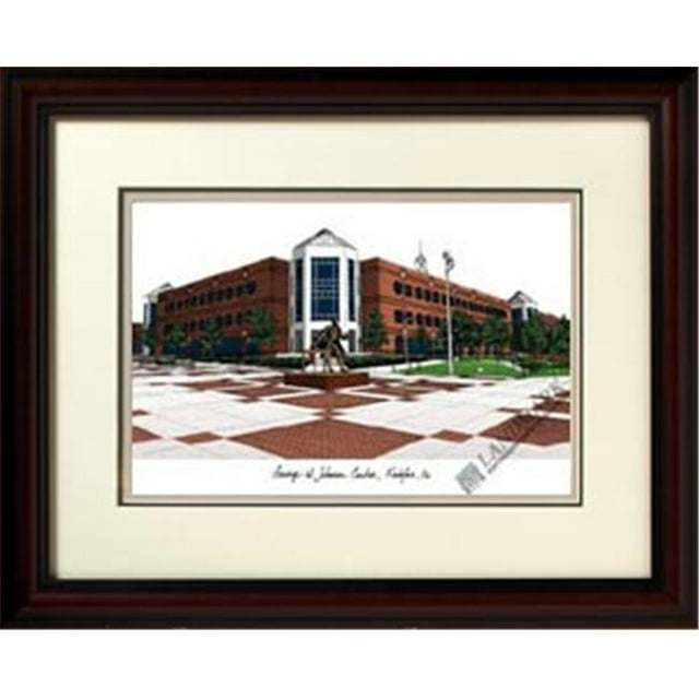 Campus Images VA997R Lithographie Encadrée Mason University Alumni