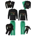thumbnail image 1 of Awkward Styles Family Christmas Pajamas Set Green Ho Ho Ho Yall Matching Sleepwear, 1 of 7