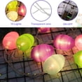 thumbnail image 2 of Easter eggshell lamp string bedroom decoration, colorful crack fluorescent eggshell decoration., 2 of 5