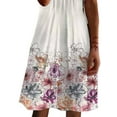 thumbnail image 4 of DYMADE Women Summer Short Sleeve Button Collar Pullover Jumper T-Shirts Dress, 4 of 4