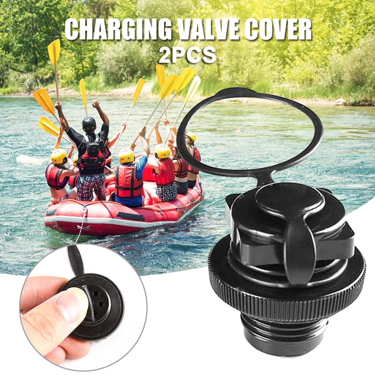 Kayak Boat Air Valve, Double Seal Air Plugs Air Valve With Valve Cap...