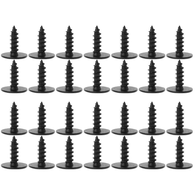 Kenally 30 Uds tornillos autorroscantes cabeza de arandela hexagonal rueda delantera motor matrícula guardabarros tornillo reemplazo para Q5 Type5 NO5