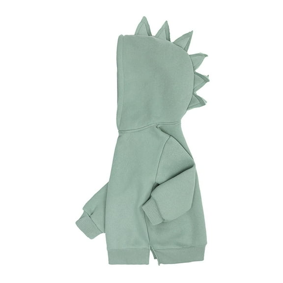 Odeerbi Toddler Winter Coat Kids Boys Girls Outerwear Jackets Spring Hoodies Dinosaur Baby Hoody Children Pullover Green