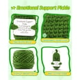 thumbnail image 2 of JELUTAR Mini Funny Positive Potato, 3 inch Knitted Doll with Positive Card for Cheer Up Gifts and Party Decorations, Cute Positive Potato Crochet Doll for Birthday Gifts (Positive Pickle), 2 of 5