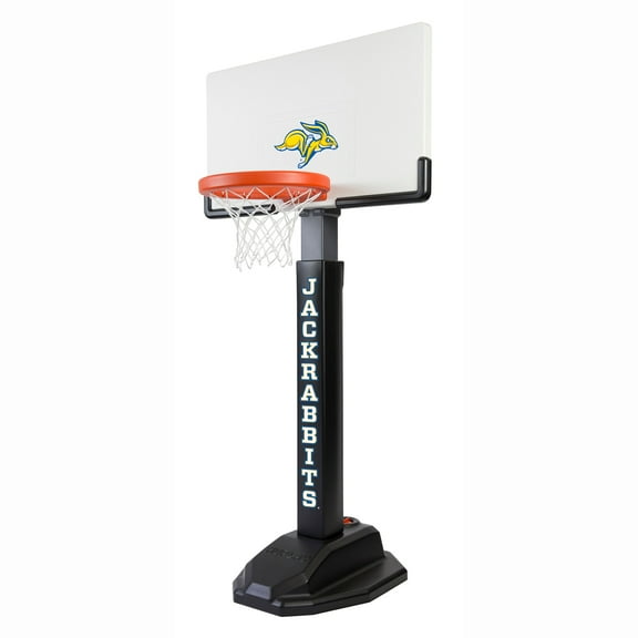 South Dakota State Jackrabbits Team Adjustable Basketball Set