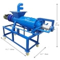 thumbnail image 2 of Livestock Farm Organic Fertilizer Solid-Liquid Separator Manure Dewatering Machine 220V, 2 of 10