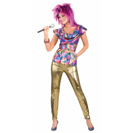 80's Punk Rock Video Star Female Adult Costume