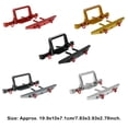 thumbnail image 3 of 1/10 Full Scale 2.4G Remote Control Car Rear Front Bumper Anti-collision Metal Upgraded Crawler Automobile Modification Guard Gold, 3 of 7