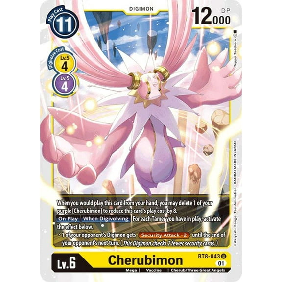 Digimon New Awakening Uncommon Cherubimon BT8-043
