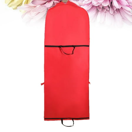 FELTECHELECTR Garments Bag for Storage Non Woven Fabric Long Dress 1Pcs 59.1In x 23.6In x 3.9In