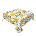 thumbnail image 2 of Wukai Ducks and Anchors Waterproof Tablecloth for Kitchen Dining, Fits Square Tables for 2-4 Seats -54"x54", 2 of 7
