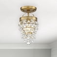 thumbnail image 7 of 131-VG Crystorama Lighting Calypso - 1 Light Pendant in Traditional and Contemporary Style - 7.25 Inches Wide by 13.75 Inches High-Vibrant Gold Finish, 7 of 7
