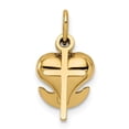 thumbnail image 5 of 14k Yellow Gold 3D Faith, Hope And Charity Charm Pendant, 5 of 5