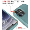thumbnail image 3 of Diverbox for iPhone 12 Case [Shockproof] [Dropproof] [Tempered Glass Screen Protector + Camera Lens Protector],Heavy Duty Protection Phone Case Cover for Apple iPhone 12 (Pine Green), 3 of 7