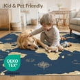 thumbnail image 4 of ODIKA Interactive Planet Map Showcasing Oceanic Wildlife And Navigation Non-Slip Chair-Friendly for Dining Room, Under Table, Home Office, 4 of 7