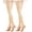 Beige-Beige, variant on Ballet Tights For Toddler Girls Beige Dance Stockings 2 Pairs