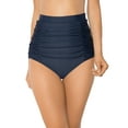 thumbnail image 3 of RELLECIGA Bas de Bikini Froncé Taille Haute pour Femmes, 3 of 6