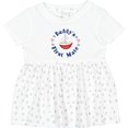 thumbnail image 3 of Inktastic Daddy's First Mate Girls Baby Dress, 3 of 5