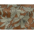 thumbnail image 5 of oneOone Viscose Jersey Brown Fabric Florals Craft Projects Decor Fabric Printed By The Yard 60 Inch Wide, 5 of 6