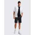 thumbnail image 3 of Shorts CRZ YOGA para Hombre 23 cm con Elasticidad en Cuatro Direcciones Negro L, 3 of 5