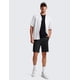 thumbnail image 3 of Shorts CRZ YOGA para Hombre 23 cm con Elasticidad en Cuatro Direcciones Negro L, 3 of 5
