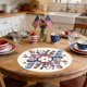 thumbnail image 5 of CaiYueKe Independence Day Placemats Set of 4, 14x14 inch Round Printed Non Slip Placemats, Patriotic Red White Blue Stars Table Mats, Washable Heat Resistant Kitchen Dining Decor, 5 of 8