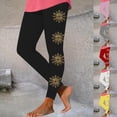 thumbnail image 1 of YOIAVAIOY Leggings de Noël pour Femmes Mode Xmas Pantalons de Yoga Décontractés Doux comme du Beurre Collants de Détente Rouges G, 1 of 6